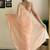 peach sequinned poly georgette saree  with blouse piece