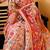 pink woven design floral zari saree