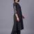 women floral embroidered regular thread work kurta with palazzos