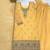 Yellow embroidered kurta with sharara & dupatta set