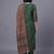 women ethnic motifs embroidered regular thread work chanderi silk kurta set