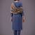 women ethnic motifs regular kurta with trousers & with dupatta