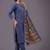 women ethnic motifs regular kurta with trousers & with dupatta