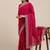 pink pink ethnic motifs silk blend saree