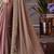 burgundy embellished embroidered pure chiffon saree