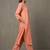 women regular cotton kurta with trousers