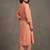 women regular cotton kurta with trousers