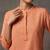 women regular cotton kurta with trousers