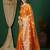yellow woven design zari banarasi saree