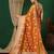 yellow woven design zari banarasi saree