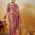 mauve ethnic motifs woven design zari dharmvaram saree with matching blouse
