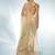 beige mirror work tissue saree