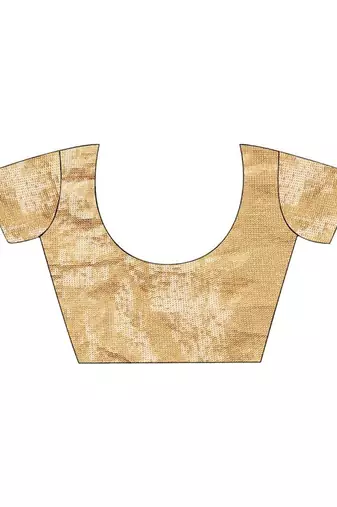 beige mirror work tissue saree