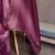 burgundy ombre dyed satin saree with blouse piece