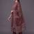 women ethnic motifs printed regular chanderi silk kurta with trousers & with dupatta