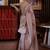mauve ethnic motifs woven design zari banarasi saree