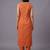 women printed regular kurta with trousers