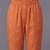 women printed regular kurta with trousers