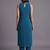 women ethnic motifs regular beads and stones kurta with trousers