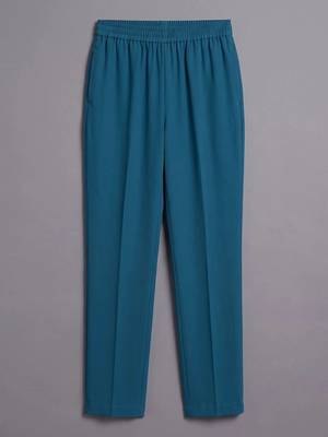 women ethnic motifs regular beads and stones kurta with trousers 6