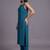 women ethnic motifs regular beads and stones kurta with trousers