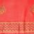 pink gotta patti poly georgette bandhani saree