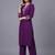 women ethnic motifs embroidered regular thread work kurta with palazzos & with dupatta