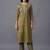 women ethnic motifs printed regular mirror work kurta with trousers & with dupatta