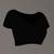 Black embellished sequinned pure georgette designer saree
