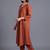 women regular kurta with trousers