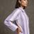 women striped regular cotton kurta with trousers
