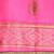pink gotta patti poly georgette bandhani saree