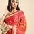 Pink gotta patti poly georgette bandhani saree
