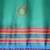 Turquoise gotta patti poly georgette bandhani saree