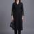 women regular sequinned kurta with trousers