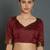 Maroon maroon & gold-coloured silk blend woven design banarasi saree