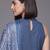 women ethnic motifs regular cotton kurta with trousers & with dupatta