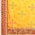 red red & yellow bandhani beads and stones half and half bandhani saree