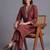 women regular mirror work kurta with palazzos