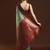 green woven design zari banarasi saree