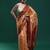 orange woven design zari banarasi saree