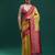 yellow ethnic motif woven design zari banarasi saree