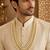 Gold plated multi layered pearl groom mala necklace