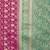 magenta magenta & green ethnic motifs zari silk blend saree