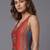 women ethnic motifs printed regular kurta with trousers
