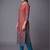 women ethnic motifs printed regular chanderi silk kurta with trousers