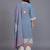women printed regular kurta with trousers & with dupatta
