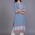women printed regular kurta with trousers & with dupatta