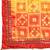 yellow bandhani gotta patti pure chiffon saree