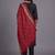 women ethnic motifs embroidered regular mirror work kurta with trousers & with dupatta